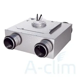 Канальный низкопрофильный вентилятор LPKB 160 + 2x125 B1 EC