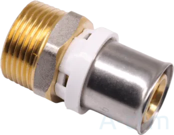 K-FLEX пресс-фитинг муфта с наружной резьбой 26х1/2″ мм