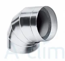 Угол K-FLEX 25x089 SOLAR HT AL CLAD