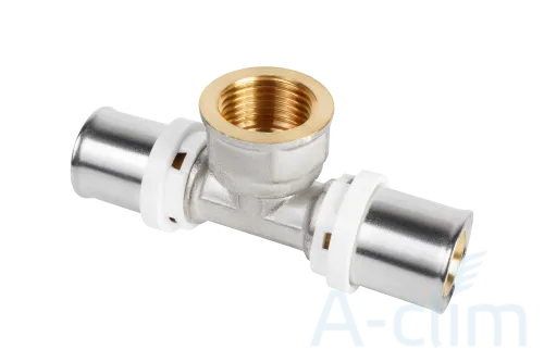 K-FLEX пресс-фитинг тройник с внутренней резьбой 32х3/4″ мм